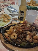 Chicken Shrimp Steak Fajitas
